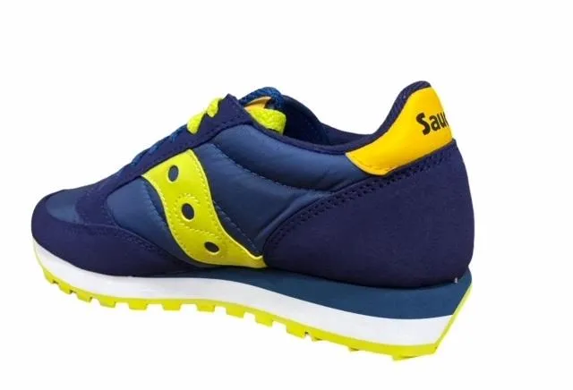 Saucony Originals scarpa sneakers da uomo Jazz S2044-604 blu-giallo