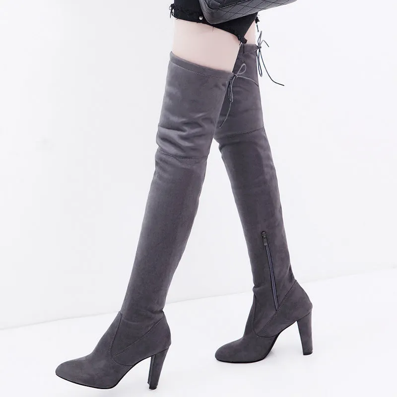 Sizzling Over The Knee Long Boots