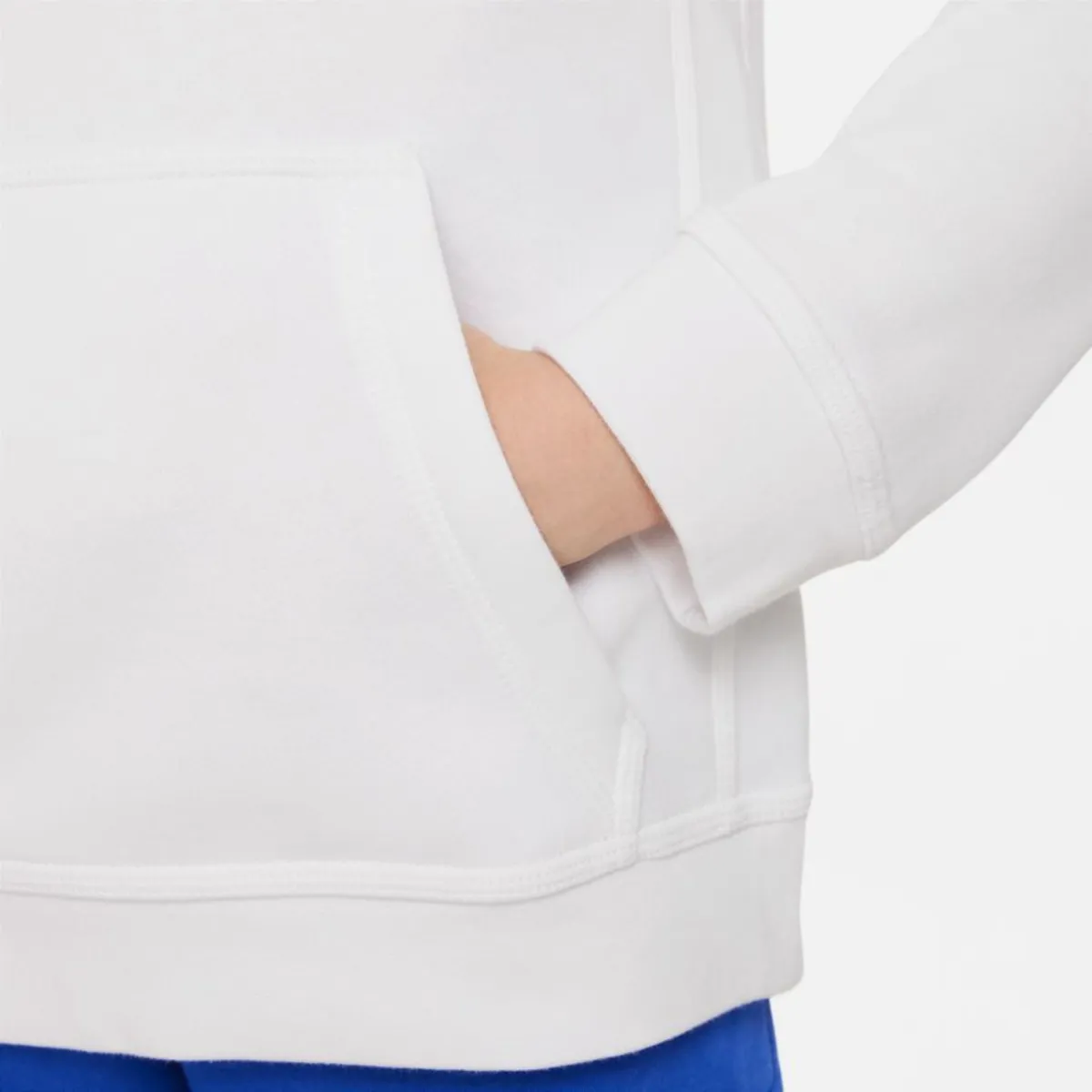 Sweat à Capuche Nike Tech Fleece Junior - Blanc