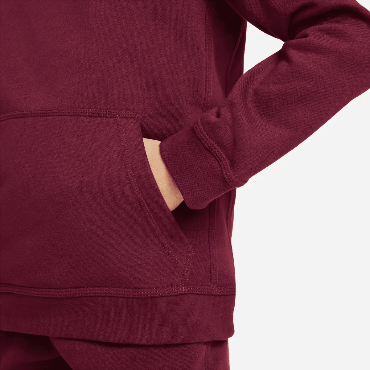 Sweat à Capuche Nike Tech Fleece Junior - Bordeaux