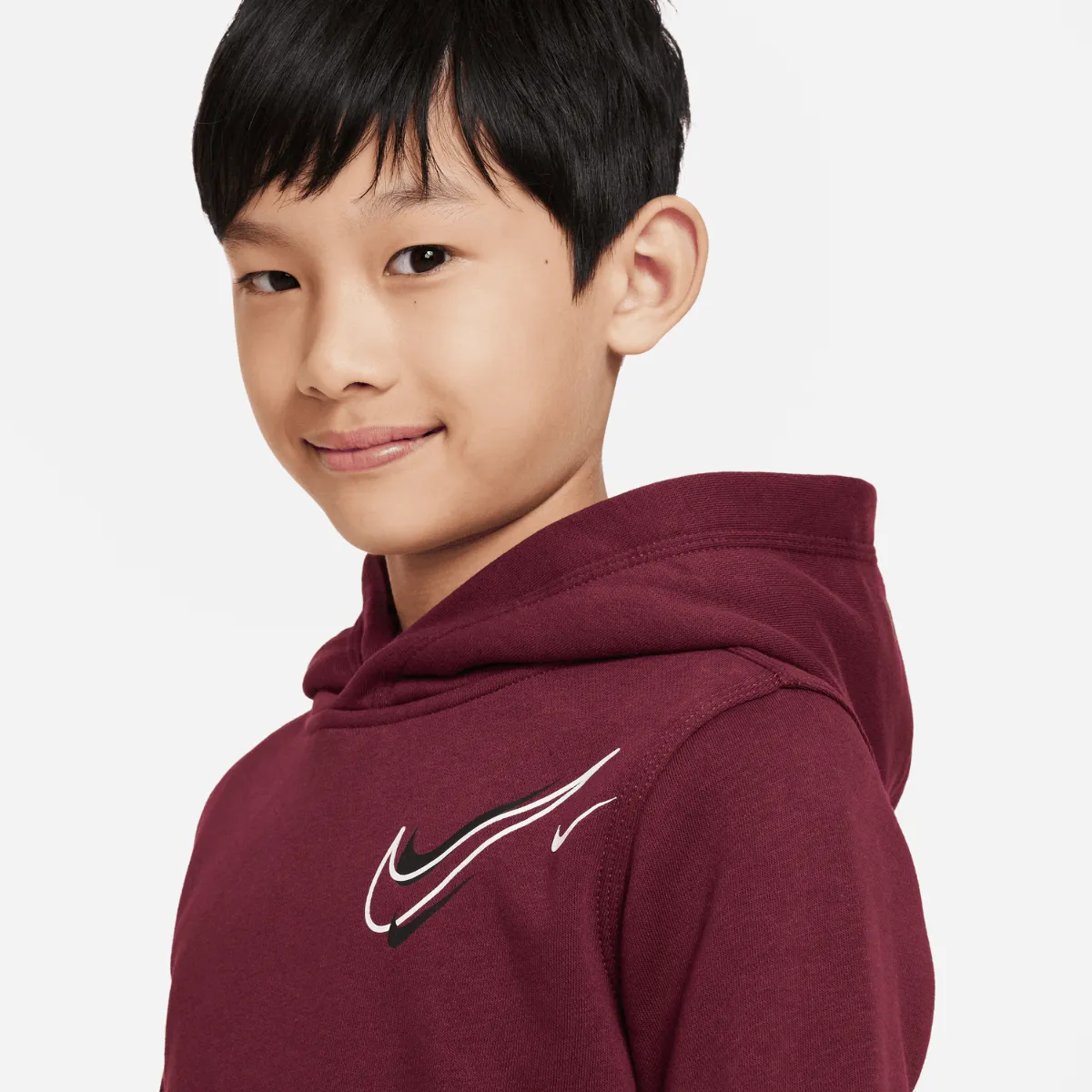 Sweat à Capuche Nike Tech Fleece Junior - Bordeaux