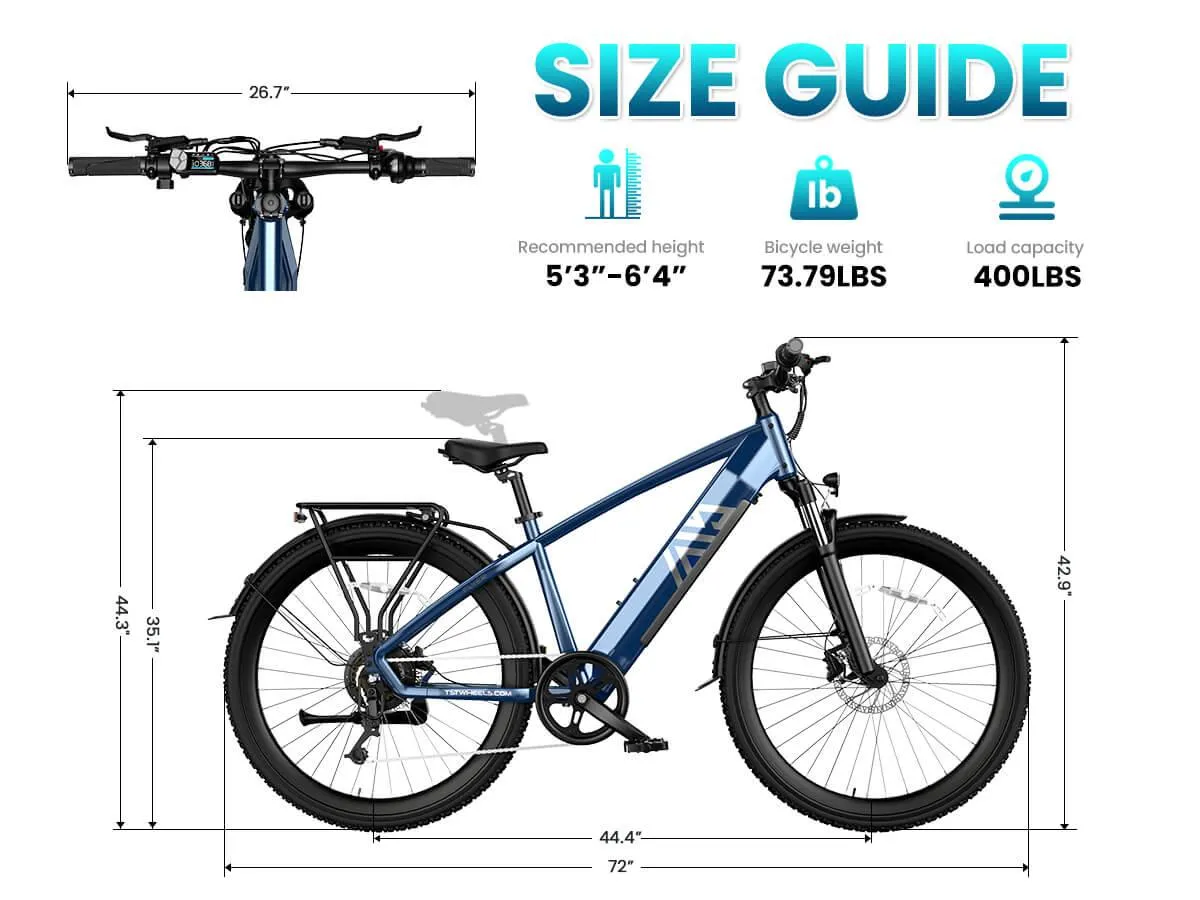 TST® Combo Sale Flyer 27.5" Commuter Convenience EBike