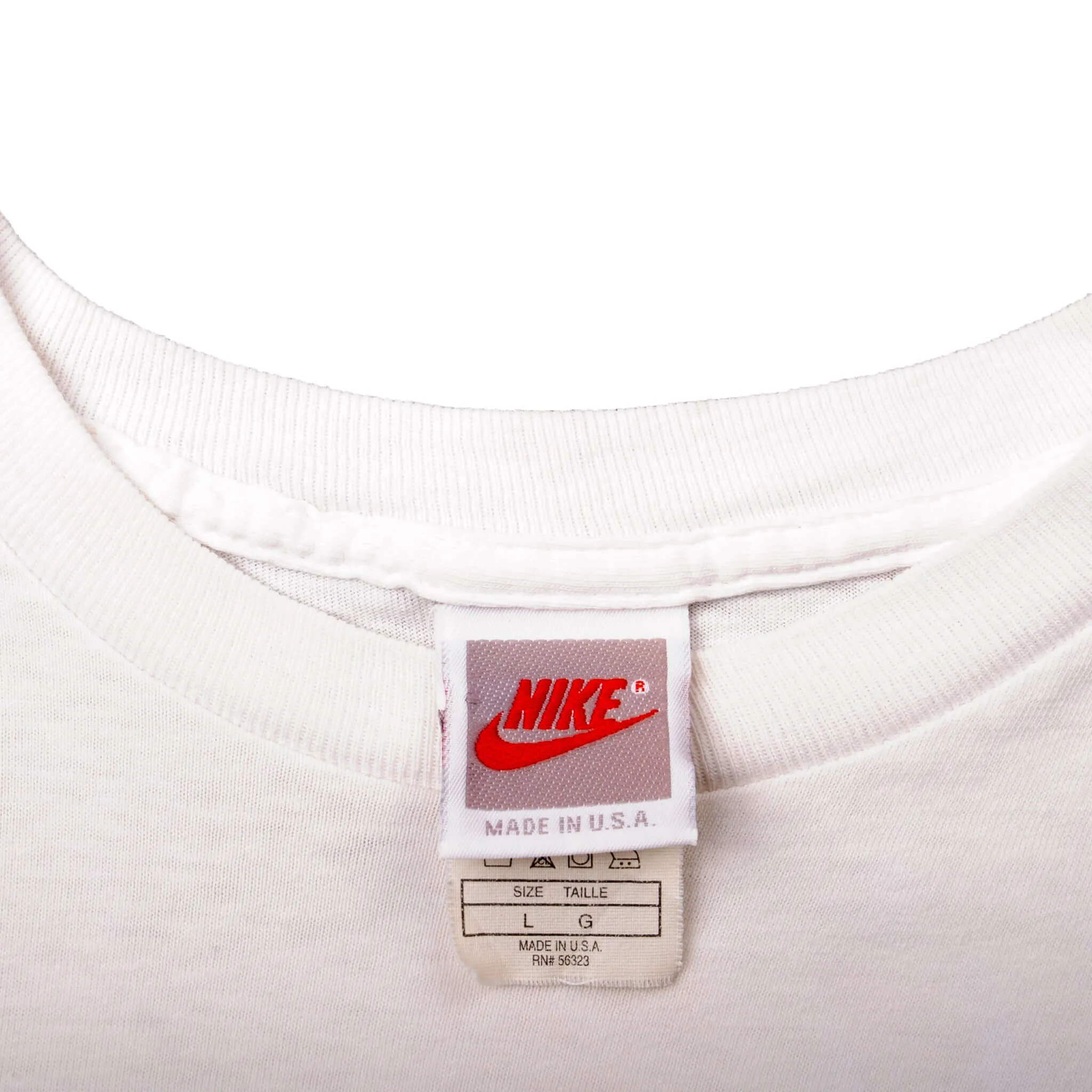 VINTAGE NIKE NIKETOWN CHICAGO TEE SHIRT 1987-1994 SIZE LARGE MADE IN USA