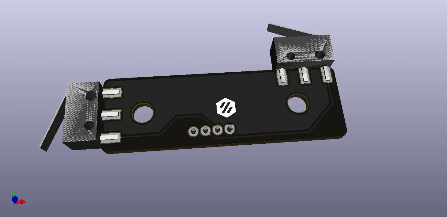 Voron X/Y Microswitch Endstop PCB Assembled