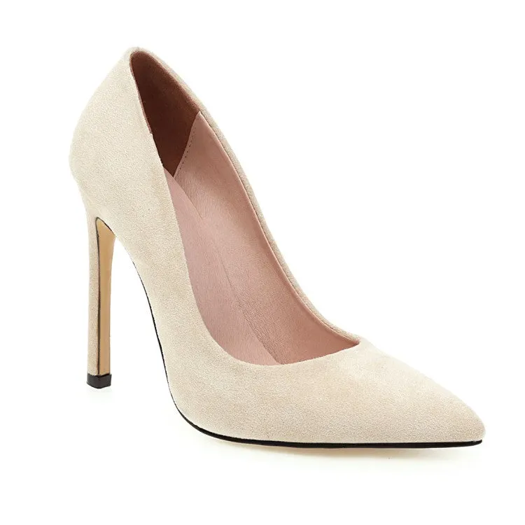 Women Pointed Dress Shoes High Heel Pumps