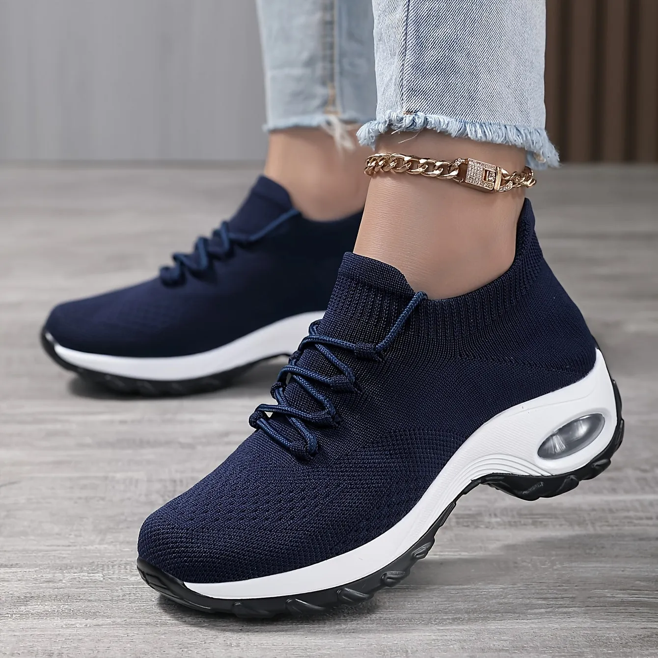 Women's Breathable Shoes With Air Cushion