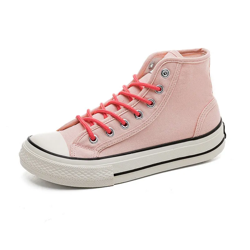 Women's For Summer Breathable Korean Style Skate Canvas Shoes